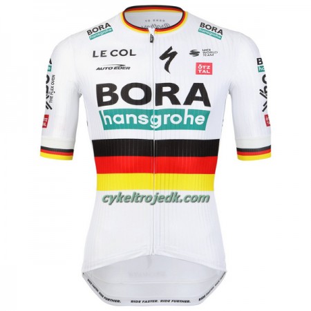 Cykeltrøje 2023 BORA-Hansgrohe Tysk Mesterskab Hvid